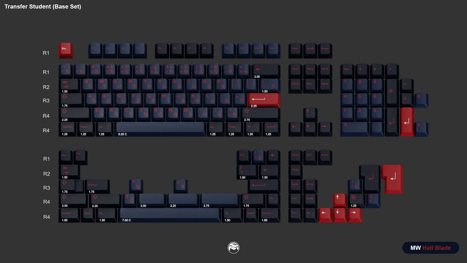 Milkyway Keys Half Blade - MechMods UK