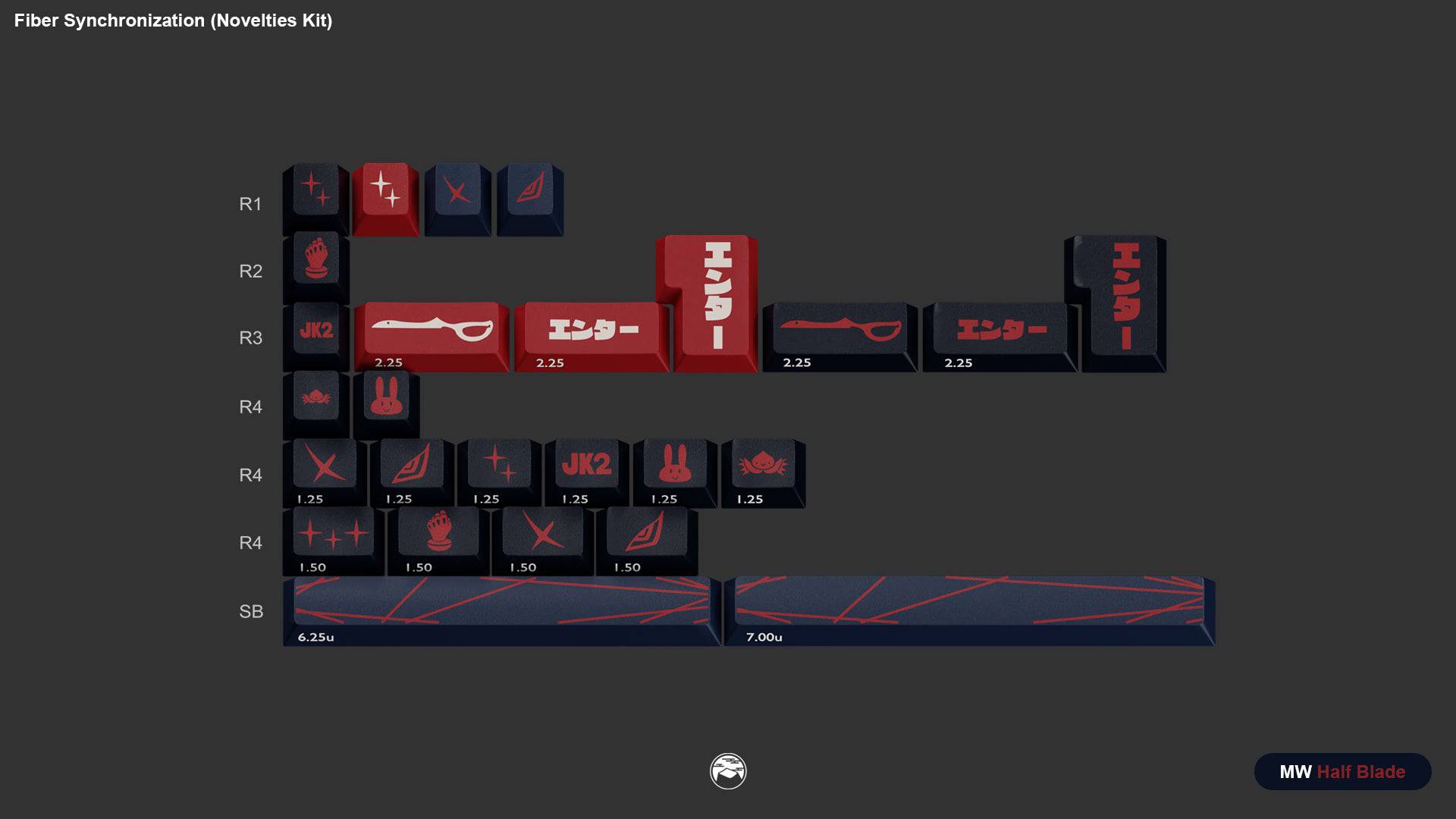 Milkyway Keys Half Blade - MechMods UK
