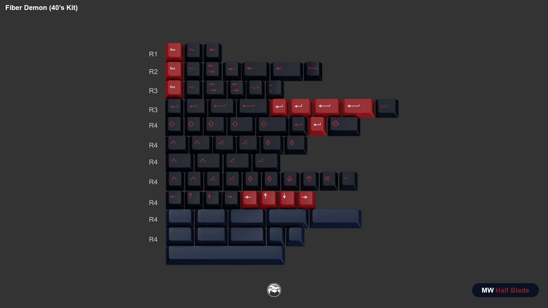 Milkyway Keys Half Blade - MechMods UK