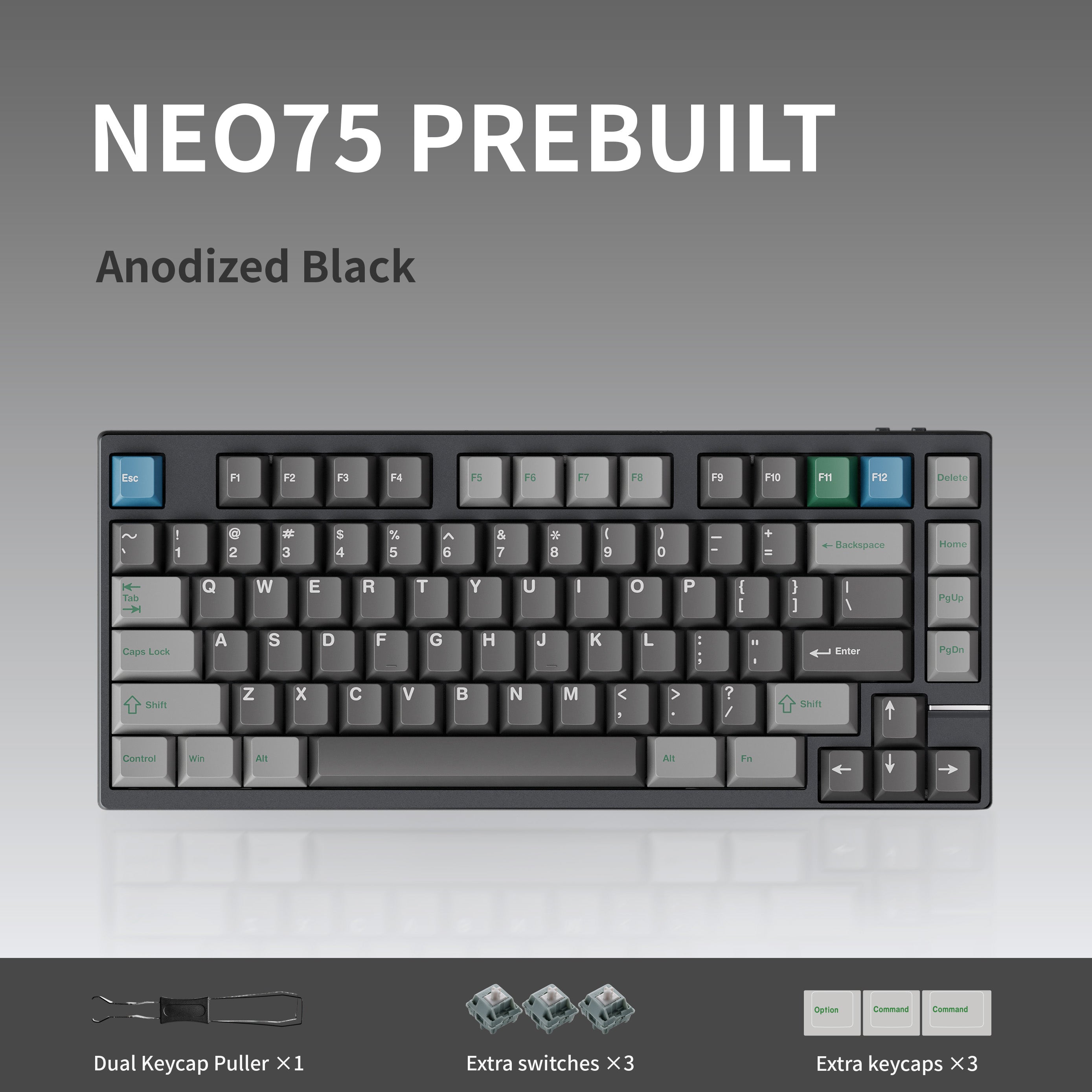 Neo75 Pre-Built Keyboard (ANSI) - MechMods UK