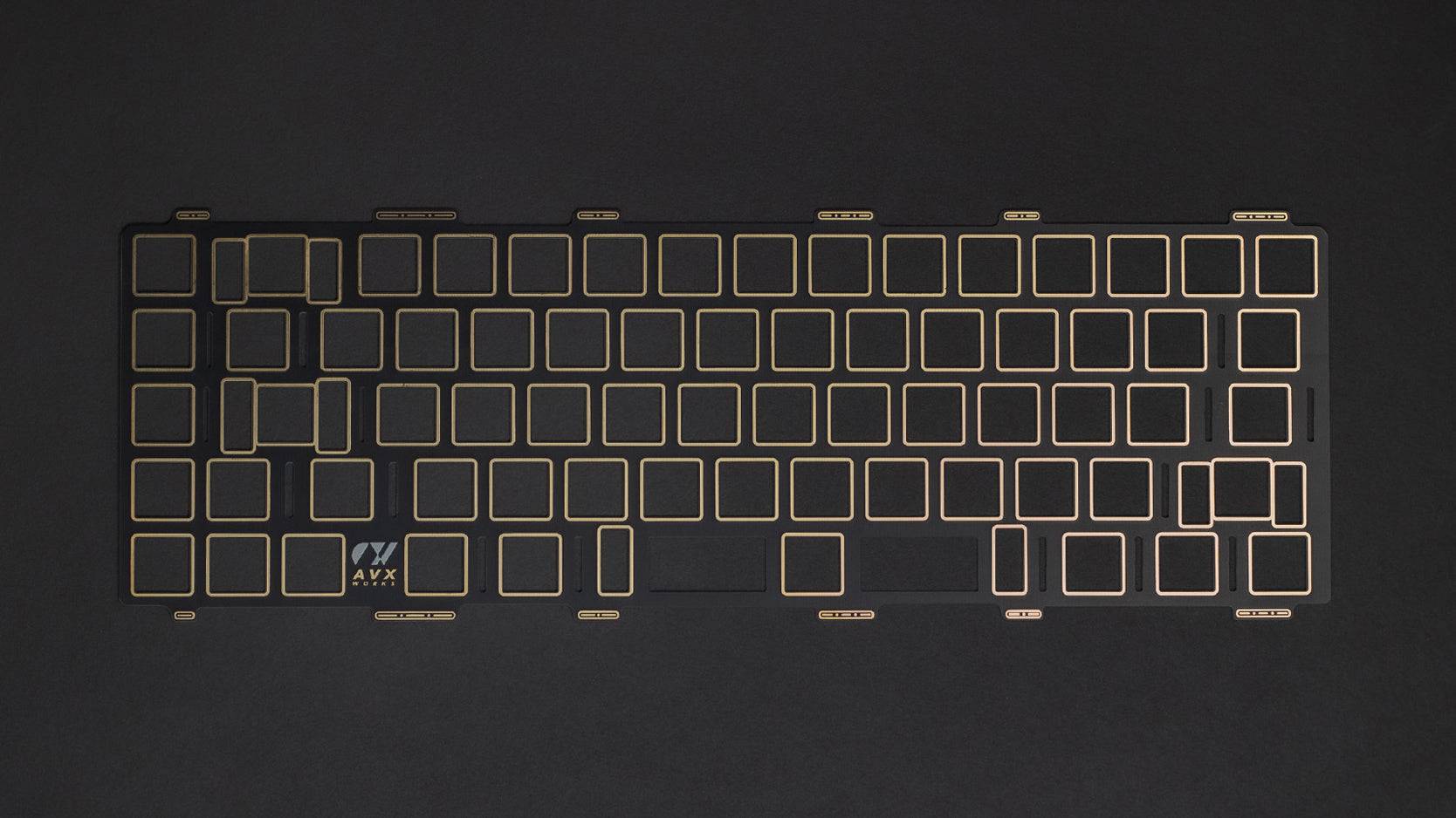 KBDfans KBD67 Lite FR4 Plate by AVX Works - MechMods UK LTD