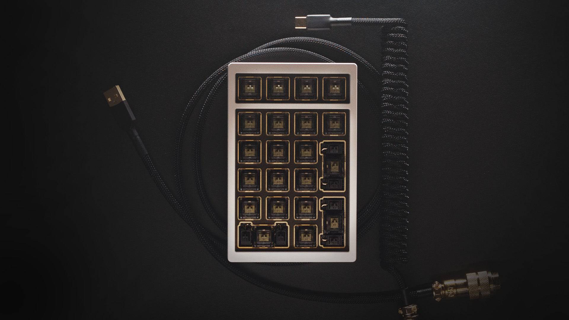 KBDfans KBDPAD MKII FR4 Plate - MechMods UK LTD