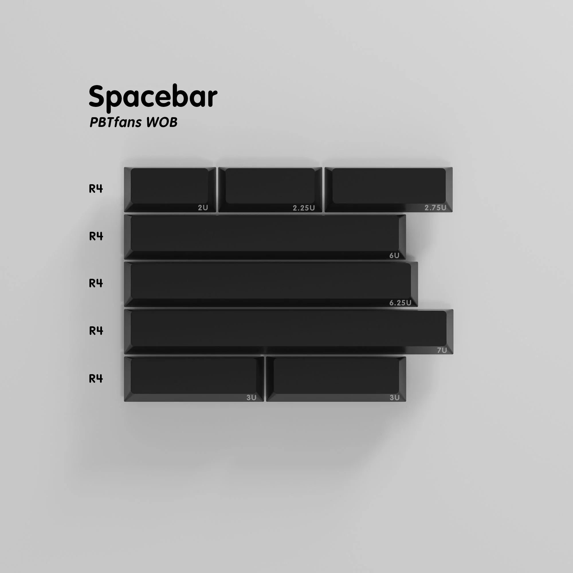 PBTFANS™ WOB KEYCAPS - MechMods UK LTD