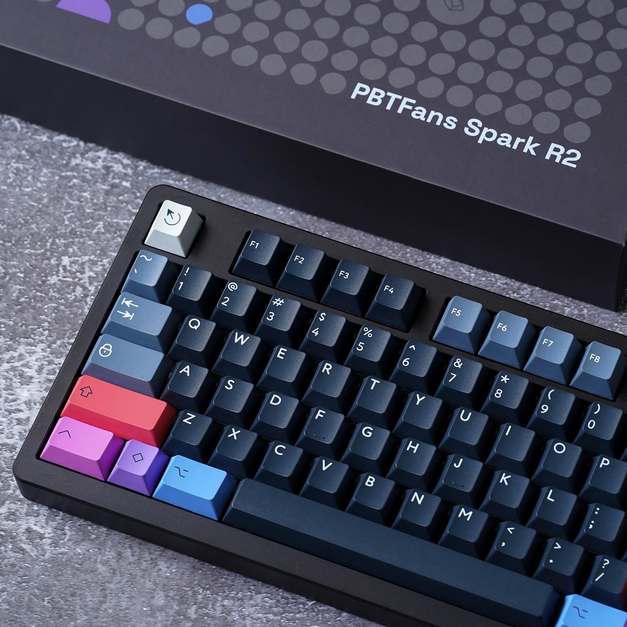 [Pre-Order] PBTFans™ Spark Keycaps R2 - MechMods UK