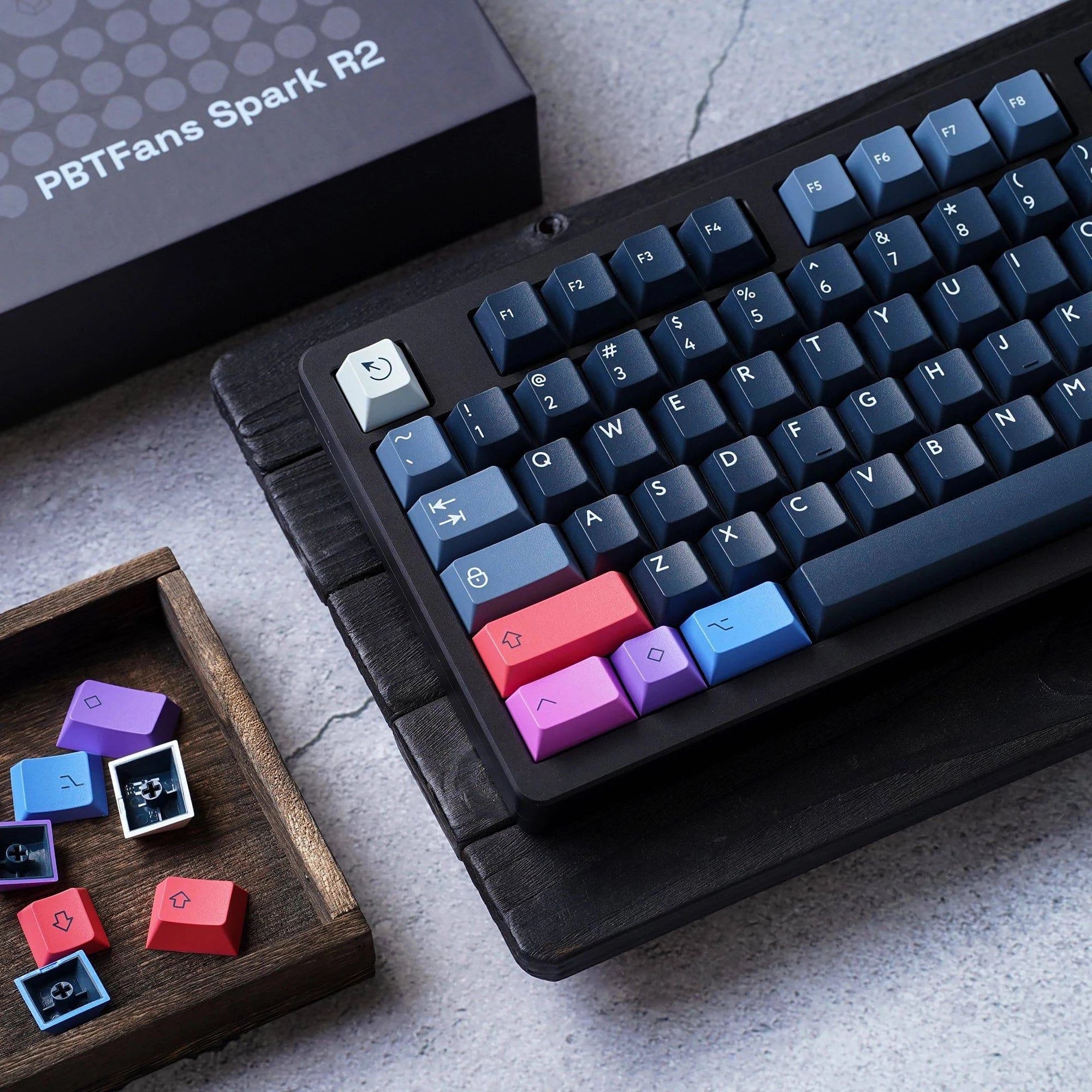 [Pre-Order] PBTFans™ Spark Keycaps R2 - MechMods UK