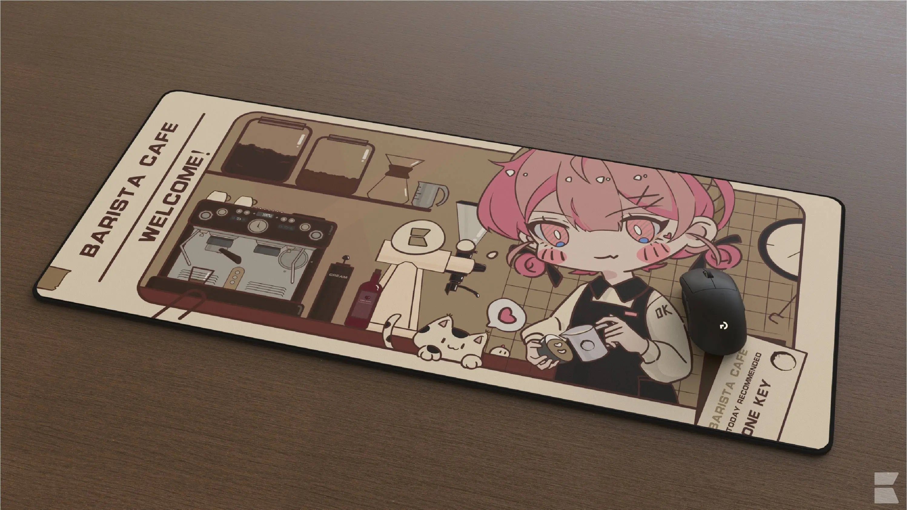 Barista Onekey Studio x NPS Deskmat - MechMods UK