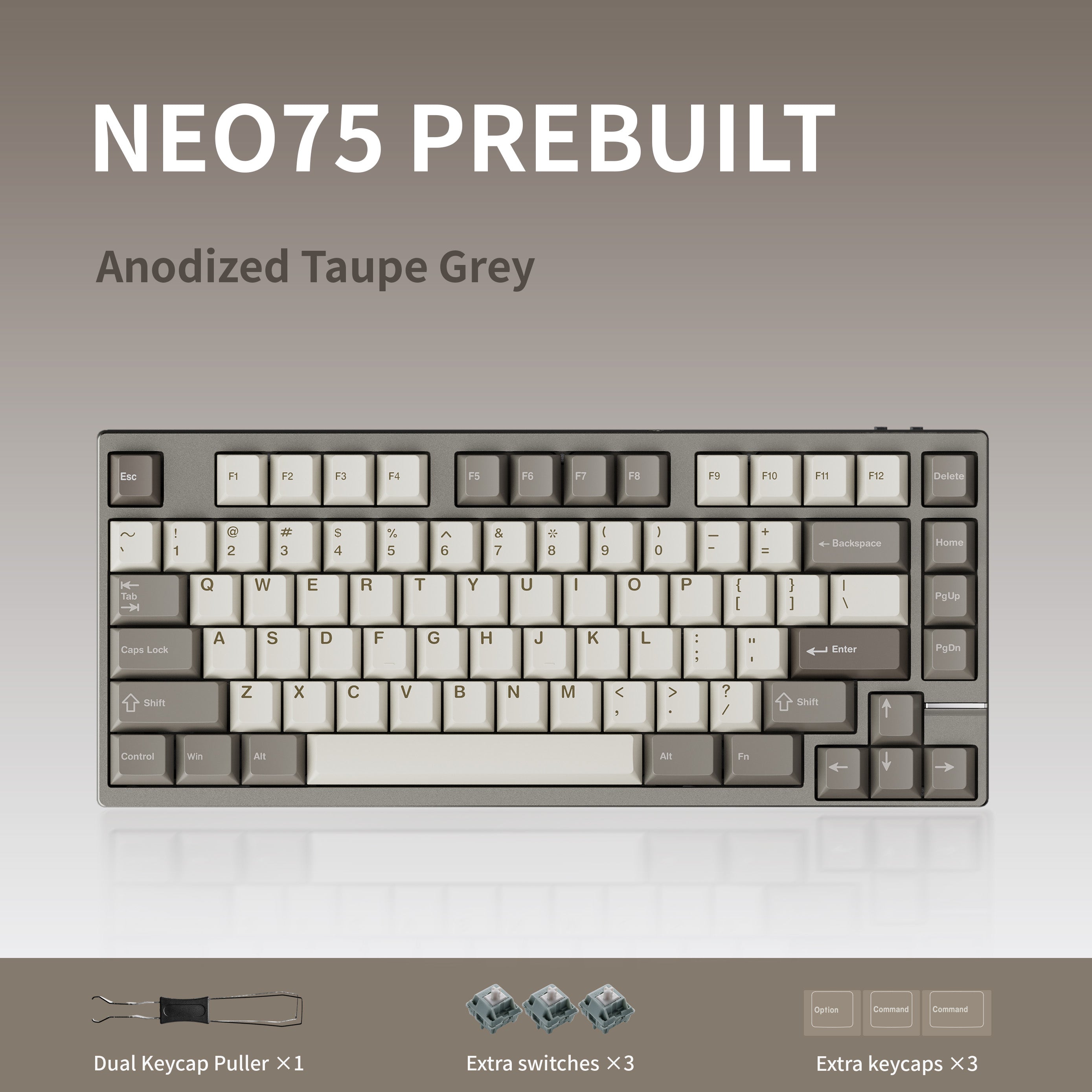 Neo75 Pre-Built Keyboard (ANSI) - MechMods UK