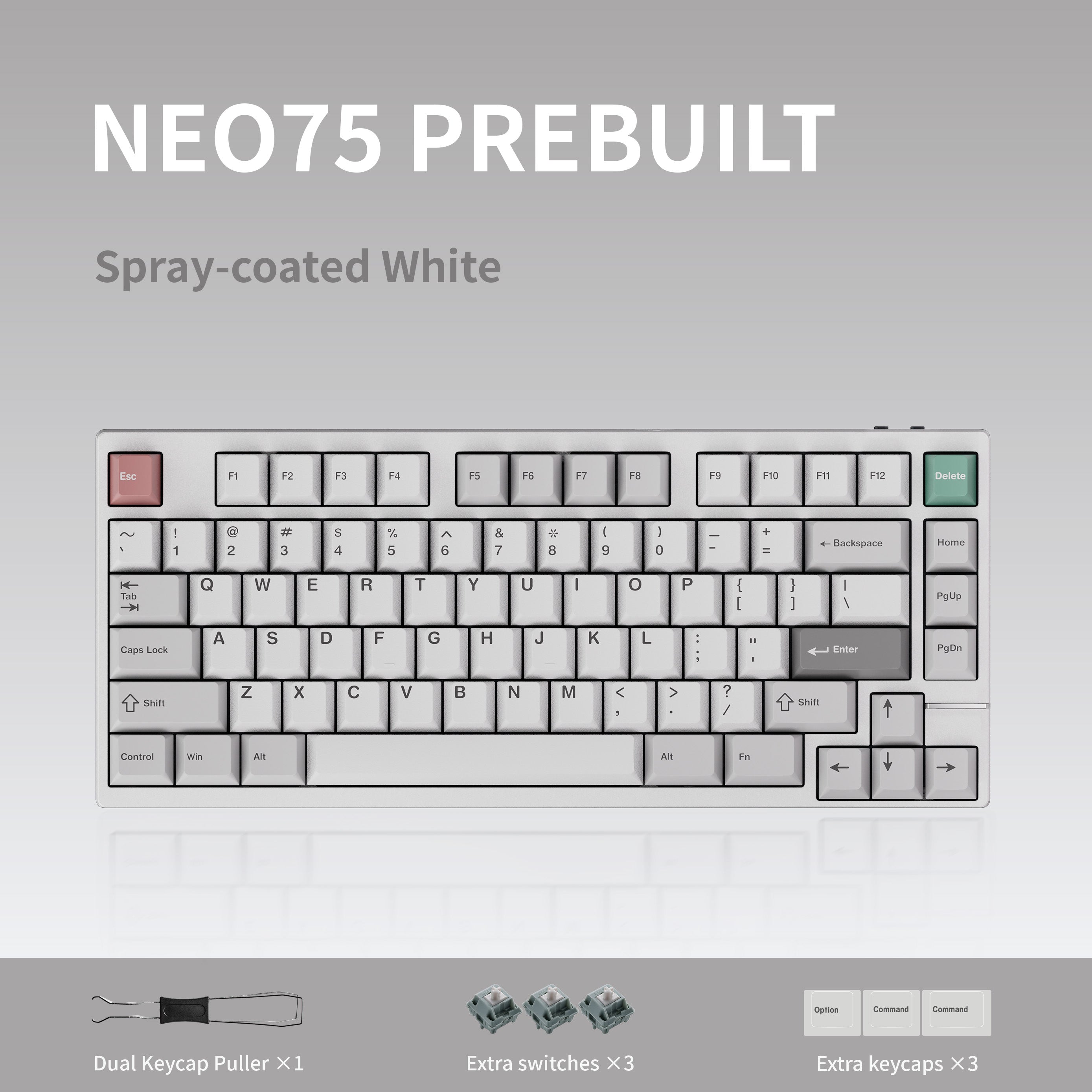 Neo75 Pre-Built Keyboard (ANSI) - MechMods UK
