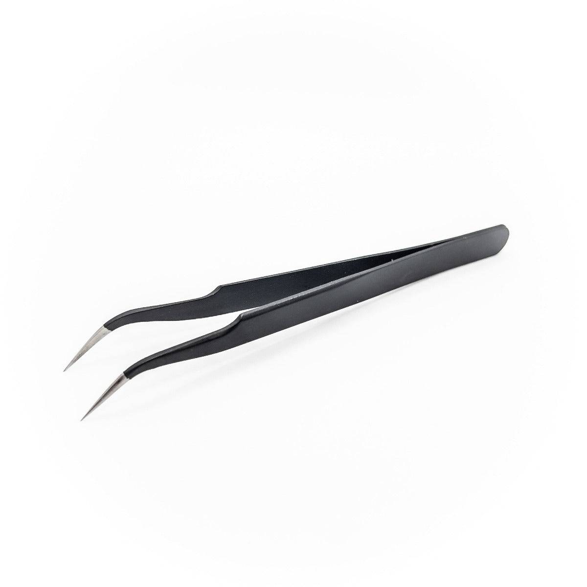 Fine Tip Curved Tweezers - MechMods UK LTD