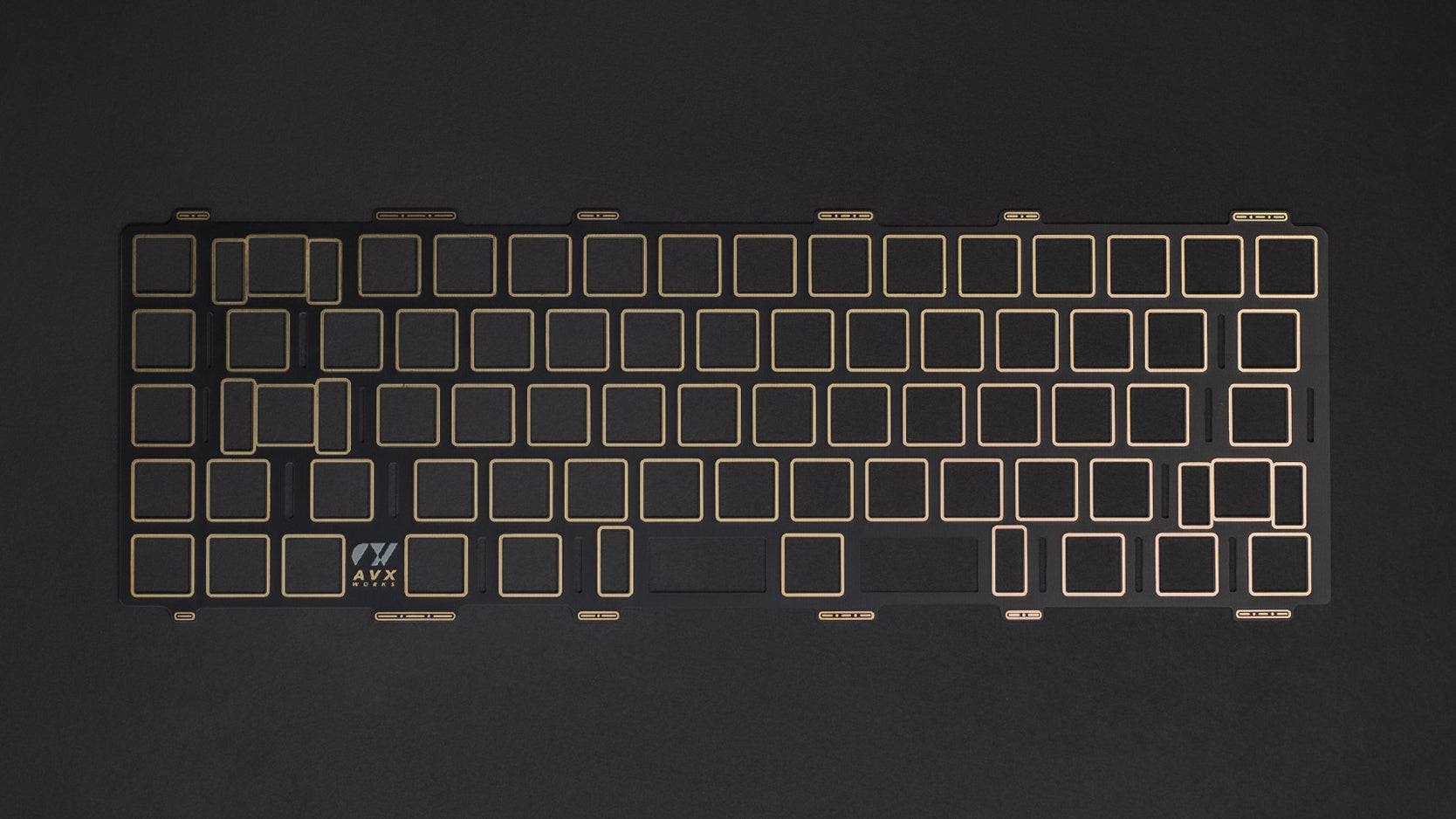 KBDfans KBD67 Lite FR4 Plate by AVX Works - MechMods UK LTD