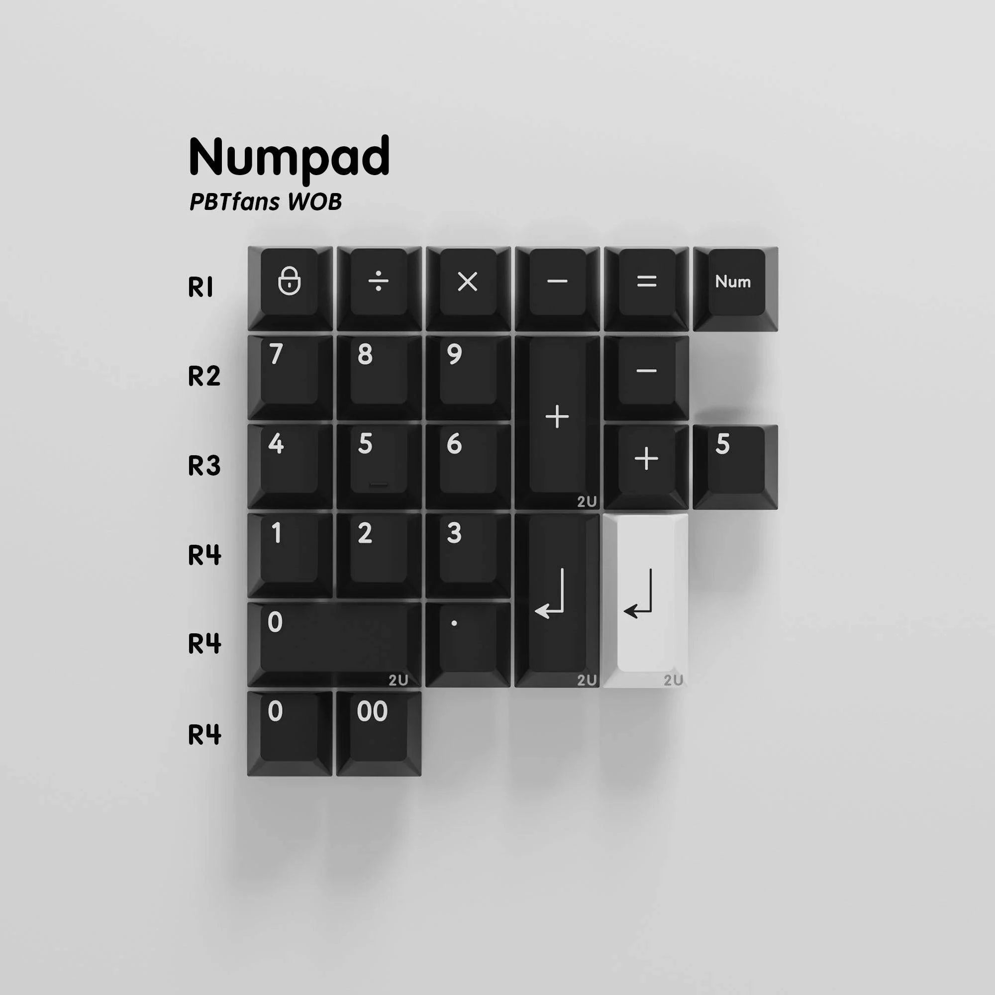 PBTFANS™ WOB KEYCAPS - MechMods UK LTD